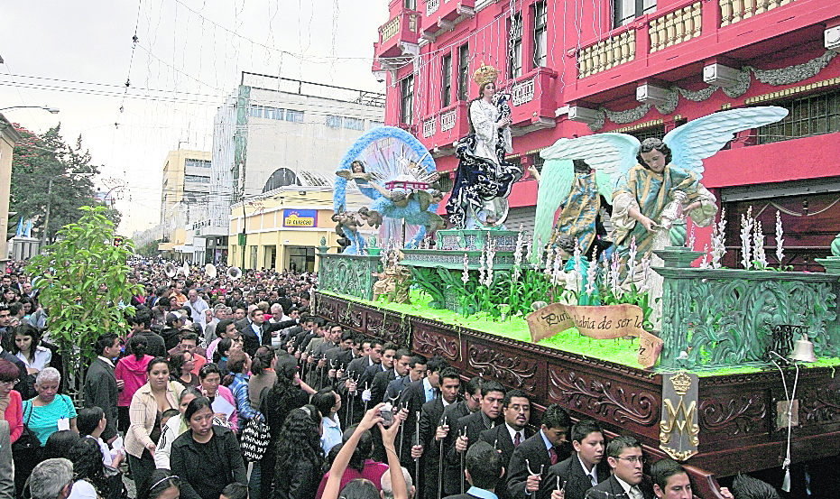 Rezado de la Inmaculada Concepción de San Francisco cumple 400 años en el 2017; es el más antiguo de Guatemala. (Foto Saúl Martinez)