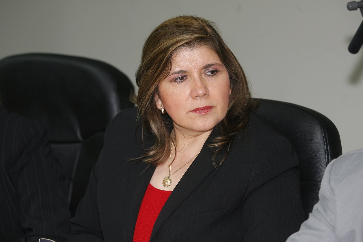 María Elena Ávila dimitió del Directorio de la SAT. (Foto Prensa Libre: Hemeroteca PL)