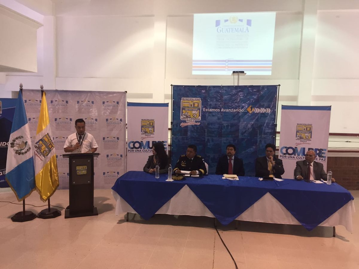 Autoridades presentan política pública de prevención de la violencia. (Foto Prensa Libre: Eduardo González)