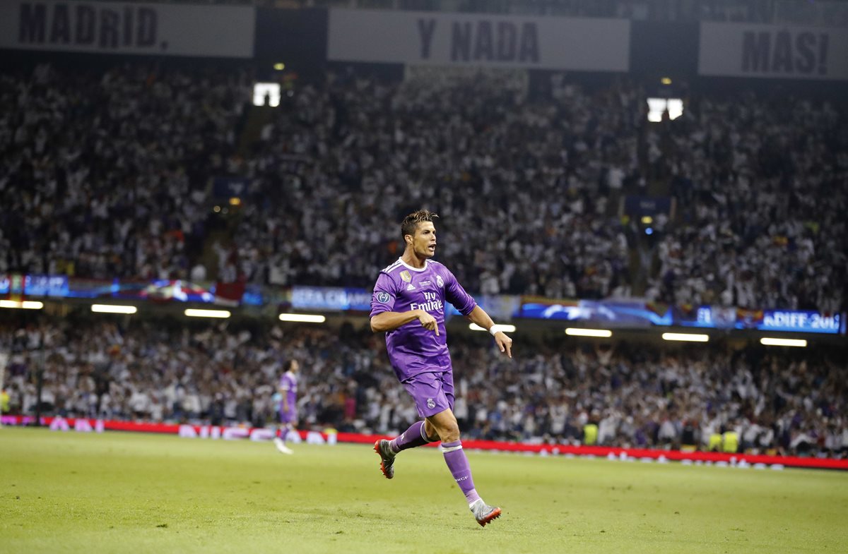 Con dos goles en la final de Champions, el portugués CR7 fue el jugador del partido que ganó Real Madrid 4-1 a la Juventus.