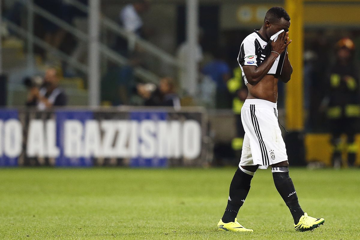 La Juventus extrañará durante varias semanas a Asamoah. (Foto Prensa Libre: AFP)