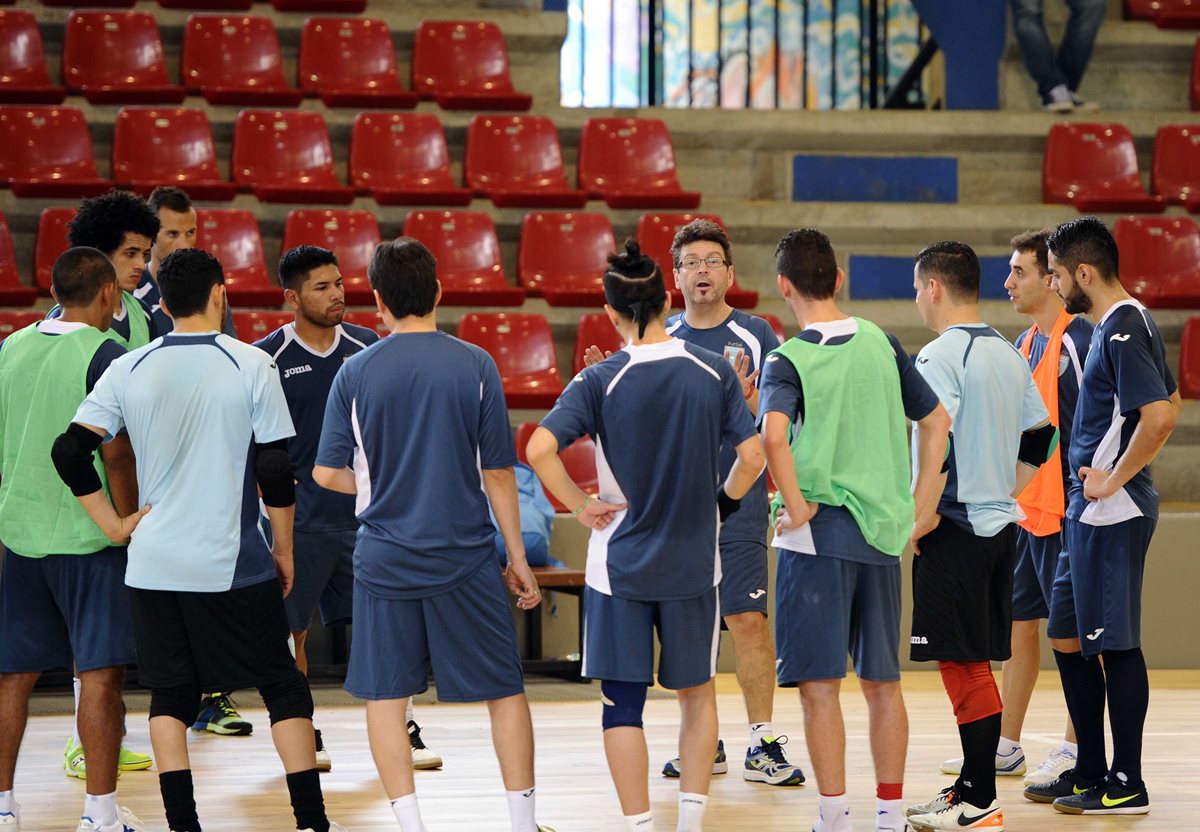 Guatemala se encuentra en Colombia para disputa el Mundial de Futsal. (Foto Prensa Libre: Francisco Sánchez)