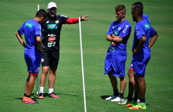 Costa Rica es de nuevo el favorito a ganar la Copa Uncaf, tal y como lo hizo en la edición anterior. (Foto Prensa Libre: AFP).