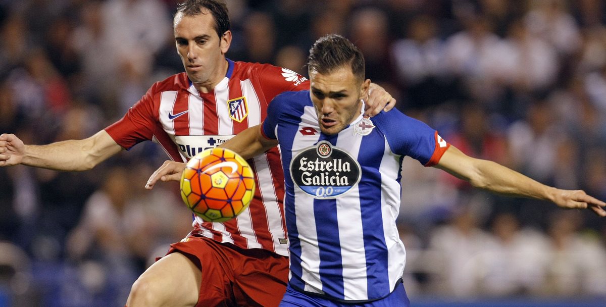 El Atlético dejó escapar la victoria en los ultimos minutos del partido. (Foto Prensa Libre: AP)