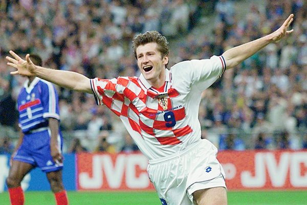 El exjugador de la selección de Croacia, Davor Suker declaró que espera enfrentar a Uruguay en el Mundial. Prensa Libre: Hemeroteca Pl)