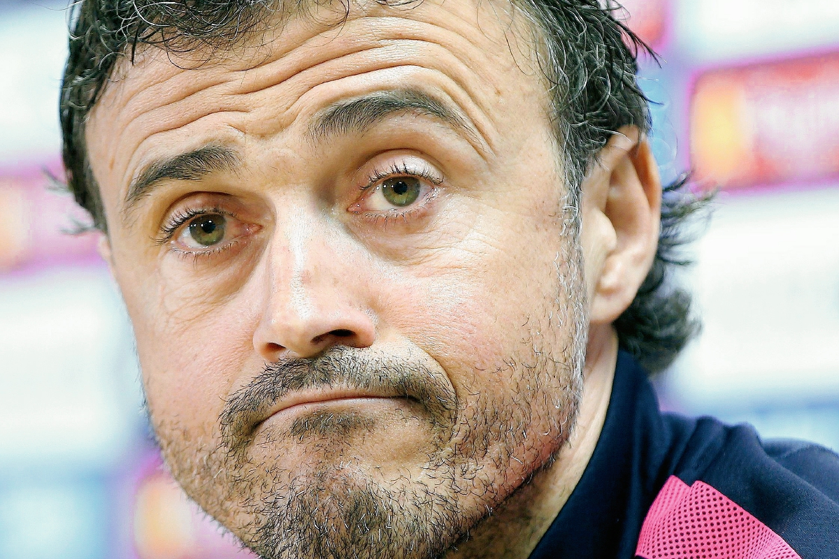 Luis Enrique cree que su equipo está en un momento inmejorable para encarar las competiciones. (Foto Prensa Libre:EFE)