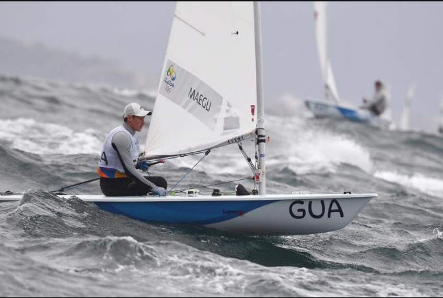 Juan Ignacio Maegli hizo su una de sus mejores actuaciones este sábado en la Bahía de Guanabarra. (Foto Prensa Libre: Cortesía COG)