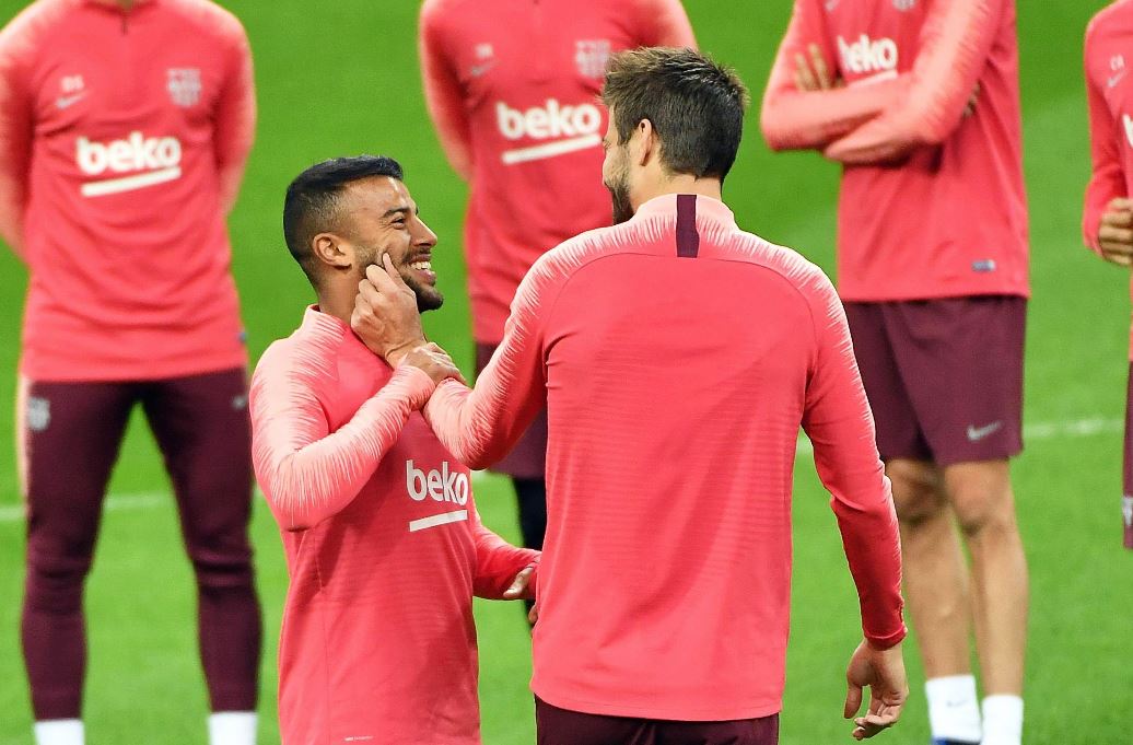 Rafinha Alcántara, jugador del Barcelona, fue llamado a la Selección de Brasil. (Foto Prensa Libre: AFP).