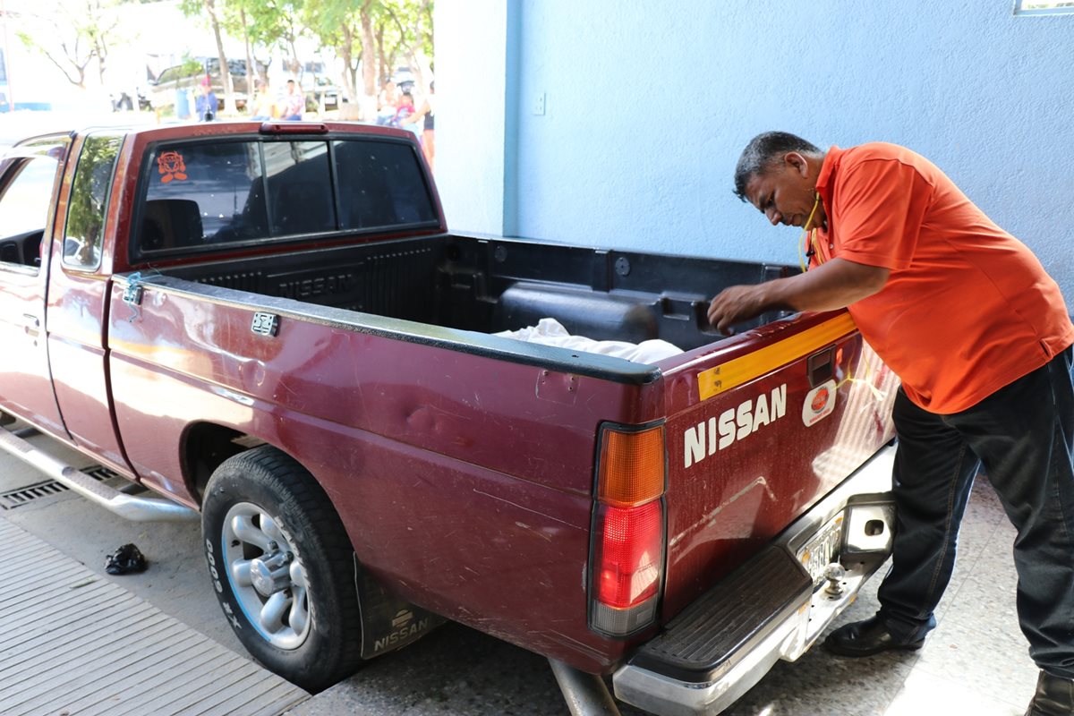 La bebé fue llevada al centro asistencial, donde murió en el área de cuidados intensivos. (Foto Prensa Libre: Mario Morales)