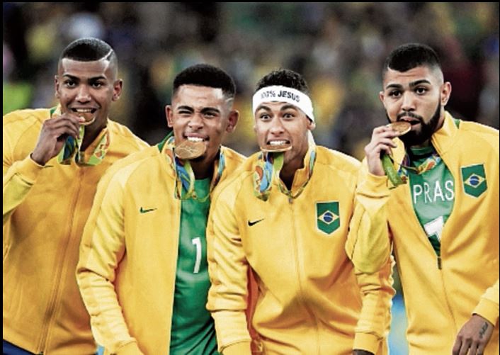 En los Juegos Olímpicos de Río de Janeiro de 2016, la selección brasileña conquistó la medalla de oro. (Foto Prensa Libre: Hemeroteca PL)