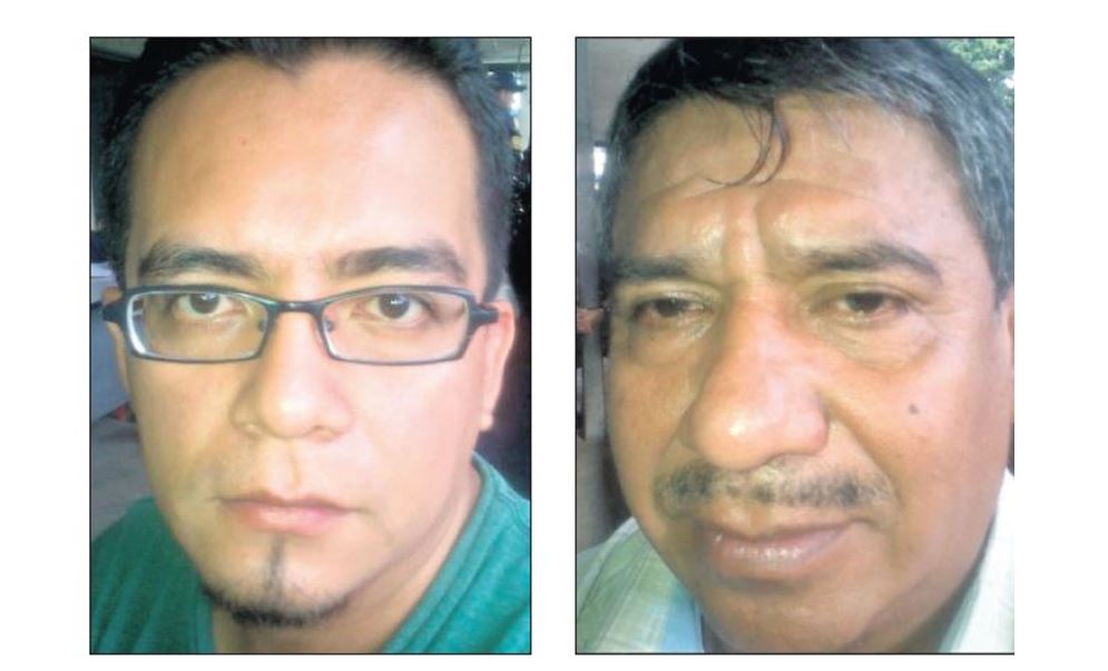 Darwin Ochoa Enríquez fue aprehendido en Malacatán; José Batz Canastuj también fue detenido en San Marcos. (Foto Prensa Libre: PNC)