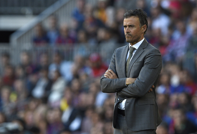 El técnico asturiano celebra sus 47 años en el último campeonato con el equipo mayor del FC Barcelona. (Foto Prensa Libre: AFP)