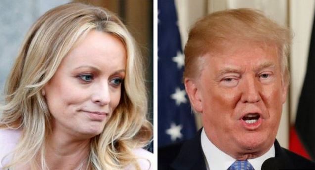 La actriz porno mantiene que tuvo relaciones con Trump en 2006. (Foto Prensa Libre: Reuters)