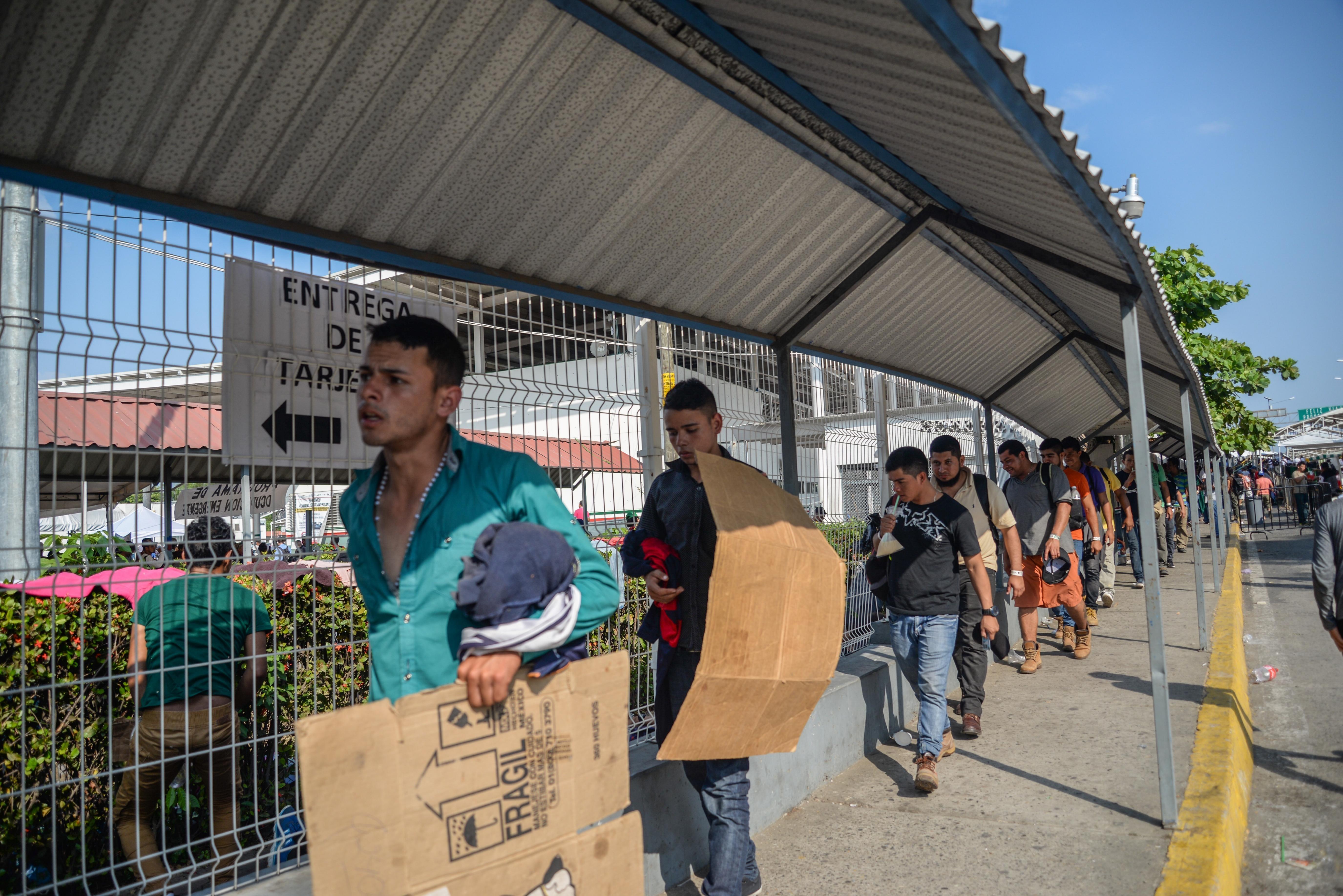 Más de 13 mil Tarjetas de Visitante por Razones Humanitarias otorgó México desde octubre pasado. (Foto Prensa Libre: Hemeroteca PL)