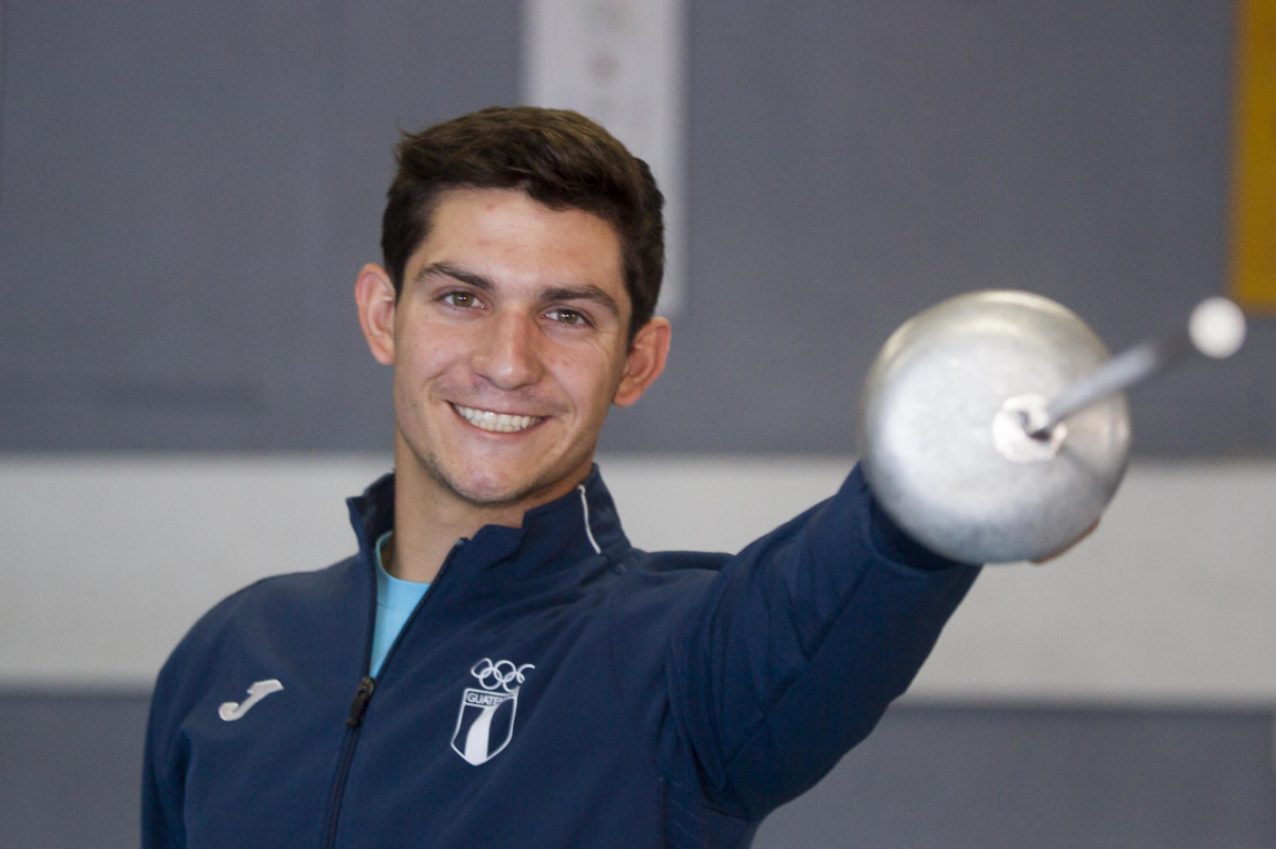 Charles Fernández se prepara para participar en el Campeón de Campeones. (Foto Prensa Libre: Norvin Mendoza)