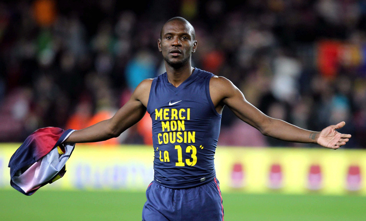 Érick Abidal pasó por momentos duros durante su tratamiento de cáncer en el hígado. (Foto Prensa Libre: EFE)