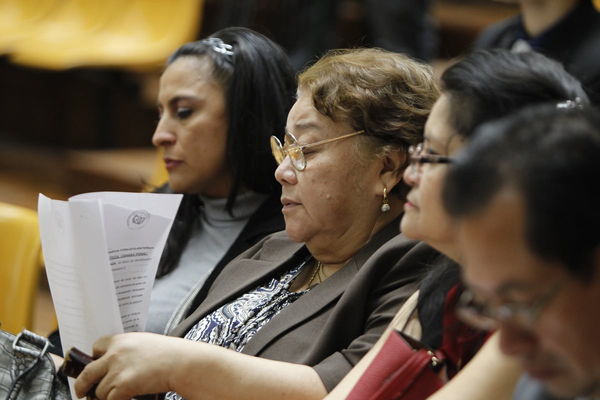 Jueza Marta Sierra de Stalling es procesada por el caso Bufete de la impunidad, por haber otorgado beneficios a los presuntos jefes de la red La Línea. (Foto Prensa Libre: Hemeroteca)