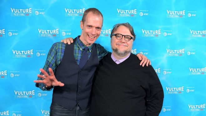 Doug Jones y Guillermo del Toro han colaborado desde 1997 en diversas cintas, como "El laberinto del fauno". GETTY IMAGES