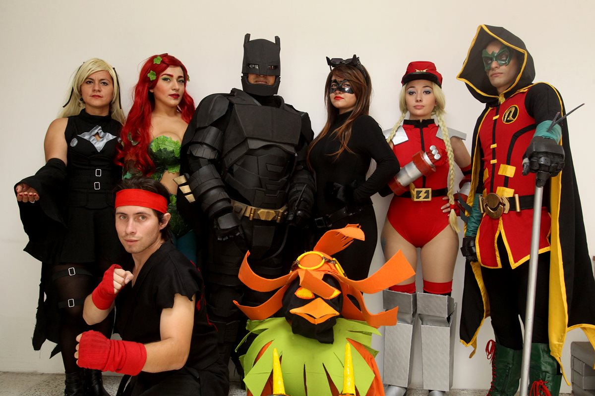 Cosplayers guatemaltecos están listos para asistir al XPO Comicon 2017 a realizarse los dí­as 5, 6 y 7 de mayo en el Parque de la Industria. (Foto Prensa Libre: Óscar Rivas)