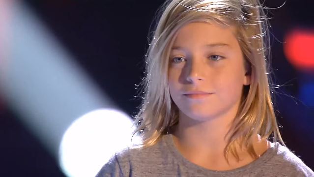 Izan LLunas interpretará a Luis Miguel en la serie que transmitirá Netflix. (Foto Prensa Libre: YouTube La voz kids España)