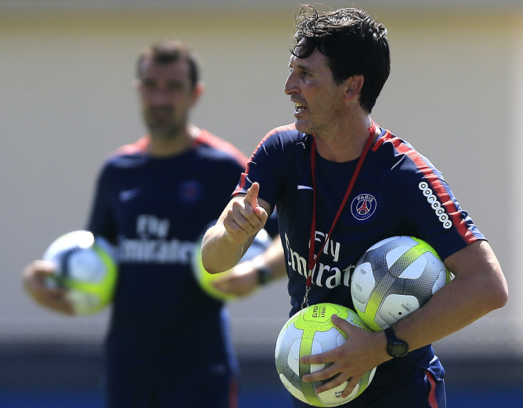 El técnico del PSG, Unai Emery, dice que le gustaría contar con Neymar, así como a los aficionados. (Foto Prensa Libre: AP)