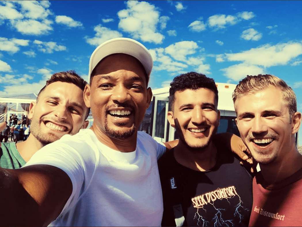 Will Smith celebró su cumpleaños 50 saltando desde el gran cañón (Foto Prensa Libre: Instagram / Will Smith).