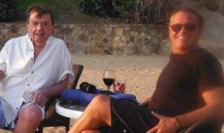 Chabelo y Luis Miguel, juntos, en una imagen particular (Foto Prensa Libre: Instagram / luismiguelradiotuyyo).