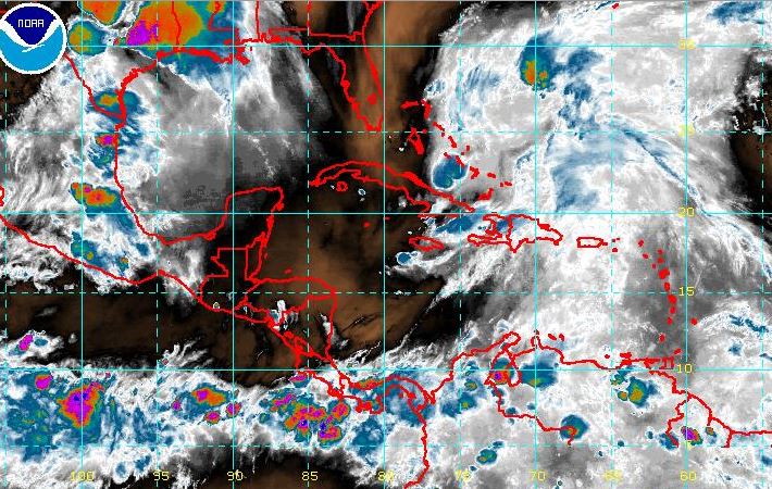 Las condiciones de calor seguirán en el según el Insivumeh, por la noche la tendencia es que la temperatura baje. (Foto Prensa Libre: NOAA.GOV)