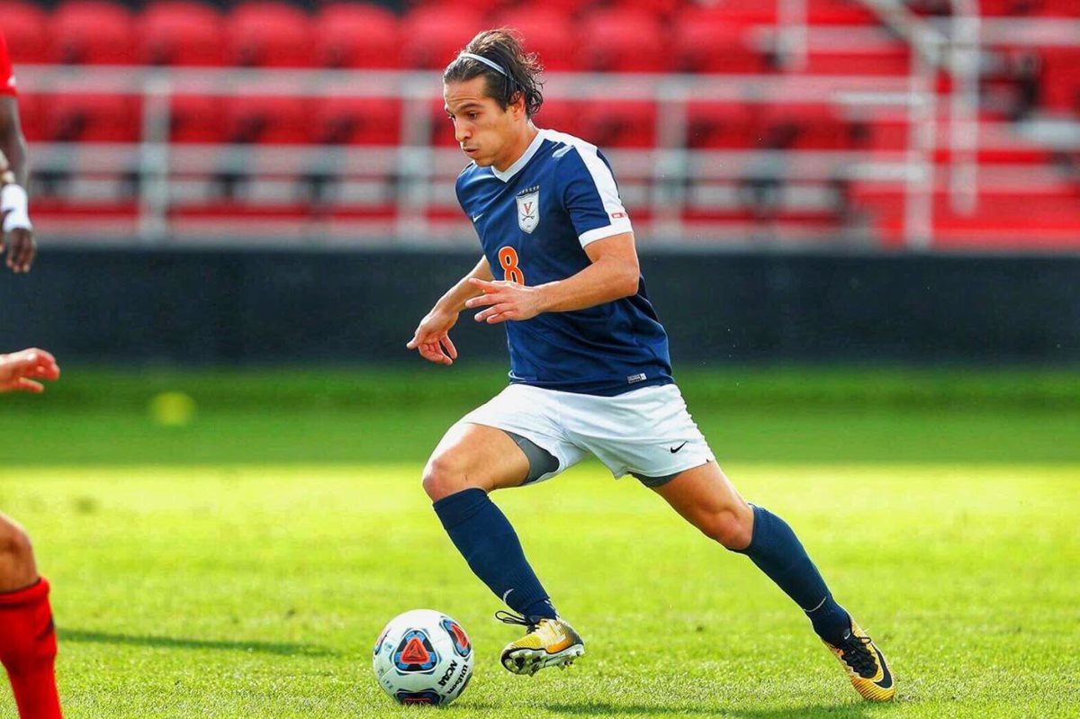 Pablo Andrés Aguilar luchará para ser parte del Súper Draft de la MLS, evento en el que son contratados los mejores futbolistas universitarios. (Foto Prensa Libre: Cortesía)