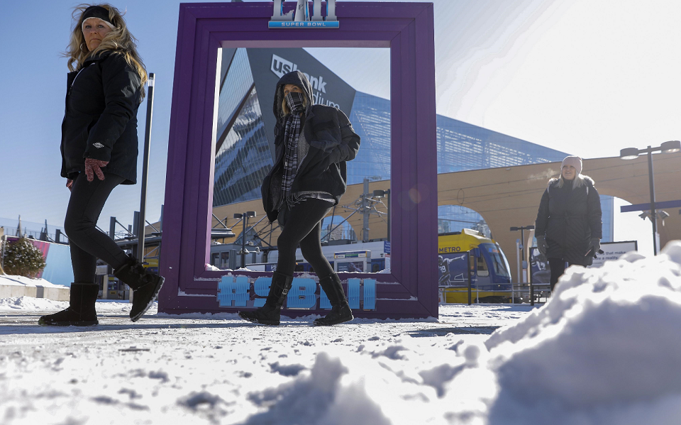 El Super Bowl en Minneapolis, Minnesota podría registrar las temperaturas más bajas en la historia de las finales. (Foto Prensa Libre: EFE)