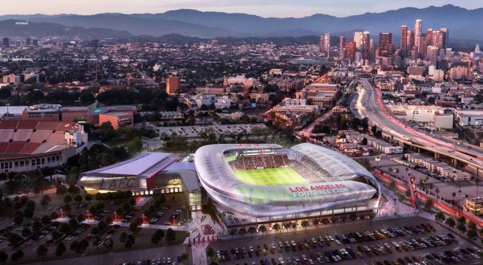 El estadio de Los Angeles Football Club. (Foto Prensa Libre: Los Angeles Football Club)