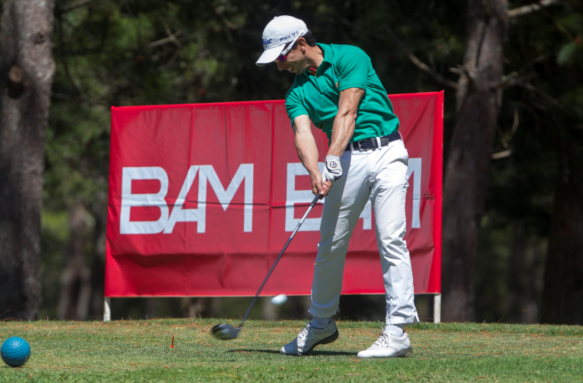 Pablo Acuña es uno de los golfistas profesionales del país que participará en el Stella Artois de la próxima semana. (Foto Prensa Libre: Norvin Mendoza)