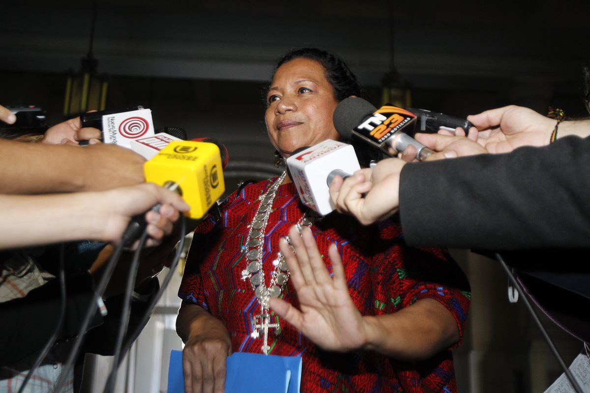 La gobernadora de Alta Verapaz, Estela Ventura, denunció a diputados de FCN-Nación, por discriminación y violencia contra la mujer. (Foto Prensa Libre: Hemeroteca PL)