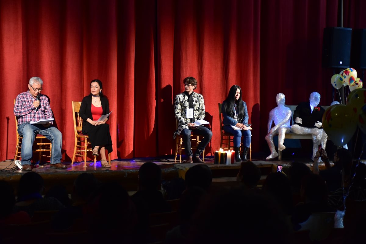 Durante el Festival Internacional de Poesía en Quetzaltenango se llevan a cabo diversas actividades culturales. (Foto Prensa Libre: María José Longo).