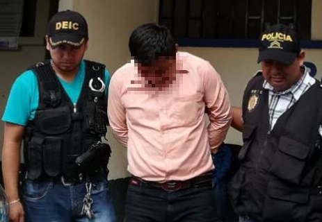 Otto Cucul Chub, señalado de violación, fue capturado en Fray Bartolomé de Las Casas. (Foto Prensa Libre: PNC).