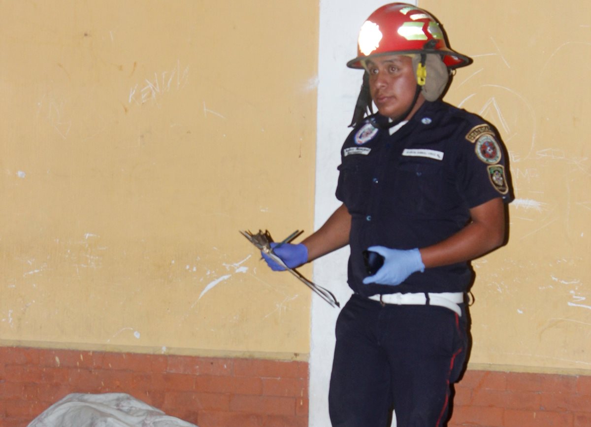 Jimmy Omar Cartagena Botello, de 15 años, fue atacado en El Tejar, Chimaltenango. (Foto Prensa Libre: Víctor Chamalé)
