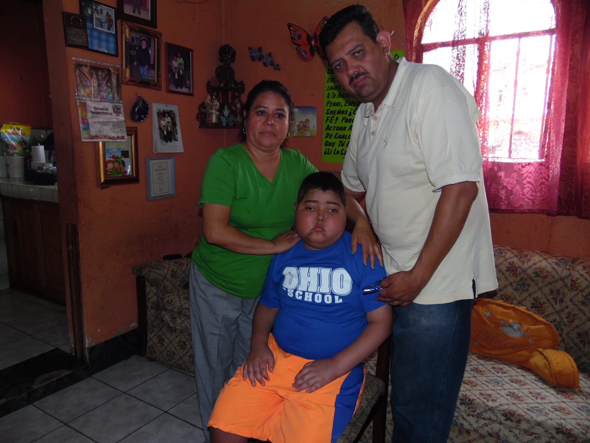 La familia de Marcos Castellanos reside en El Tejar, Chimaltenango. (Foto Prensa Libre: José Rosales)