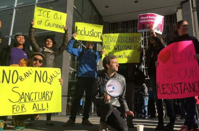 La retención de fondos para California por parte del gobierno central ha causado varias protestas de grupos promigrantes. (Foto: Hemeroteca PL)