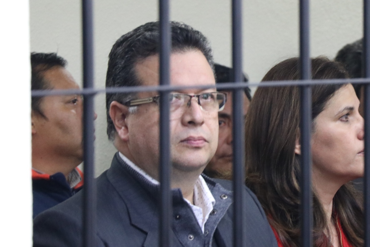 La defensa de Jorge Barrientos Pellecer apelará la fianza impuesta de Q1 millón porque asegura que el exalcalde no tiene fondos para pagar ese monto. (Foto Prensa Libre: María Longo)