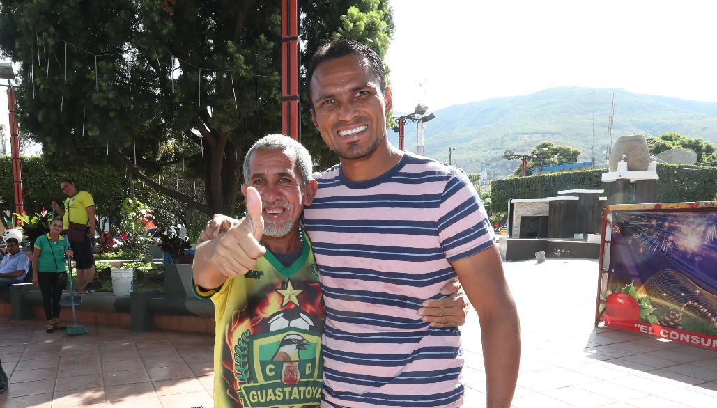 Ángel Rodríguez es uno de los jugadores más queridos en Guastatoya. (Foto Prensa Libre: Francisco Sánchez)