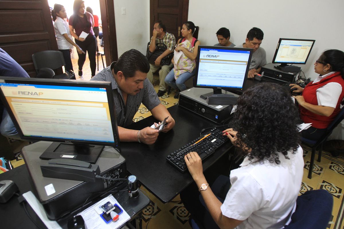 El Renap . (Foto Prensa Libre: Esbin García)