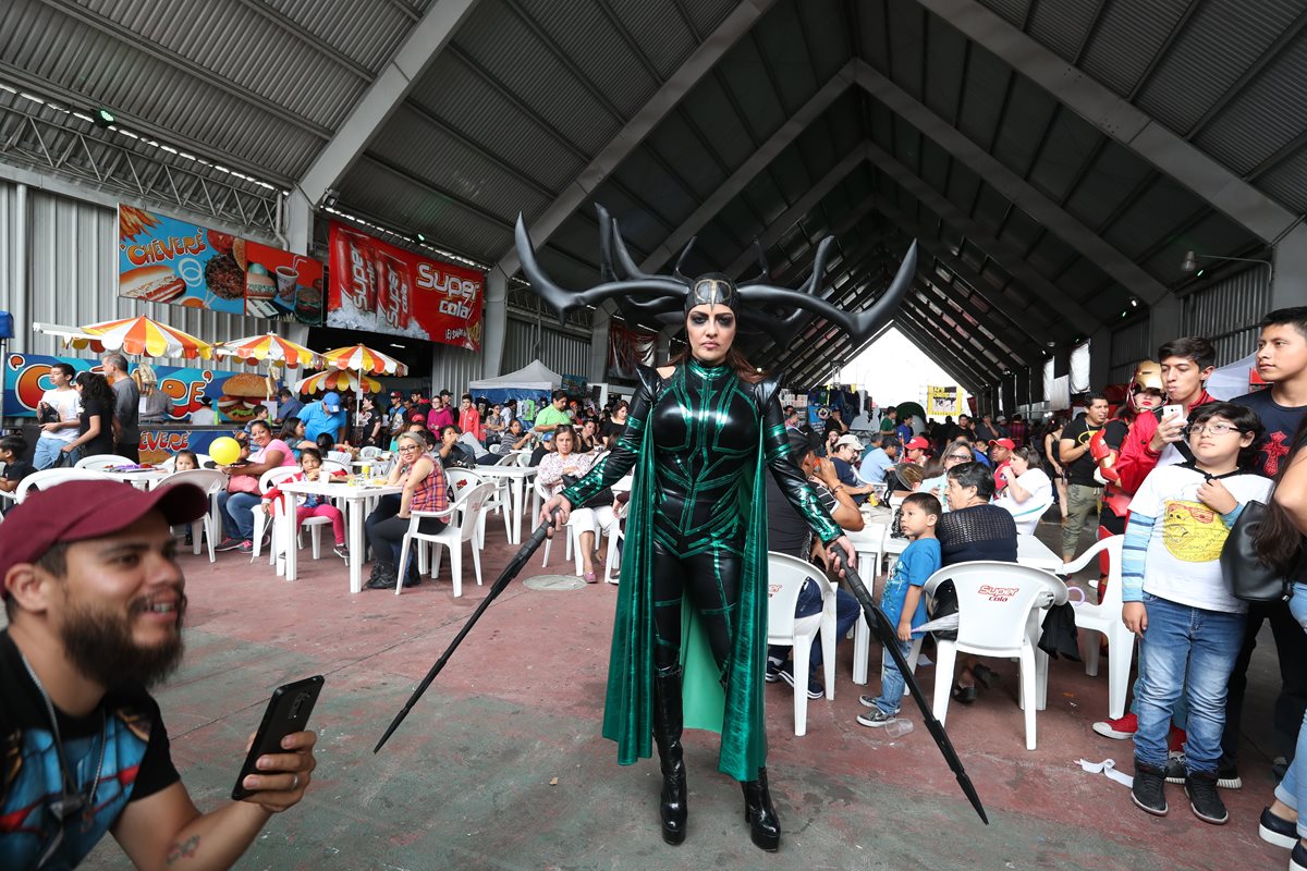 La Xpo Comicon celebró este 5 y 6 de mayo su sexta edición en Guatemala. (Foto Prensa Libre: Anna Lucía Ibarra).