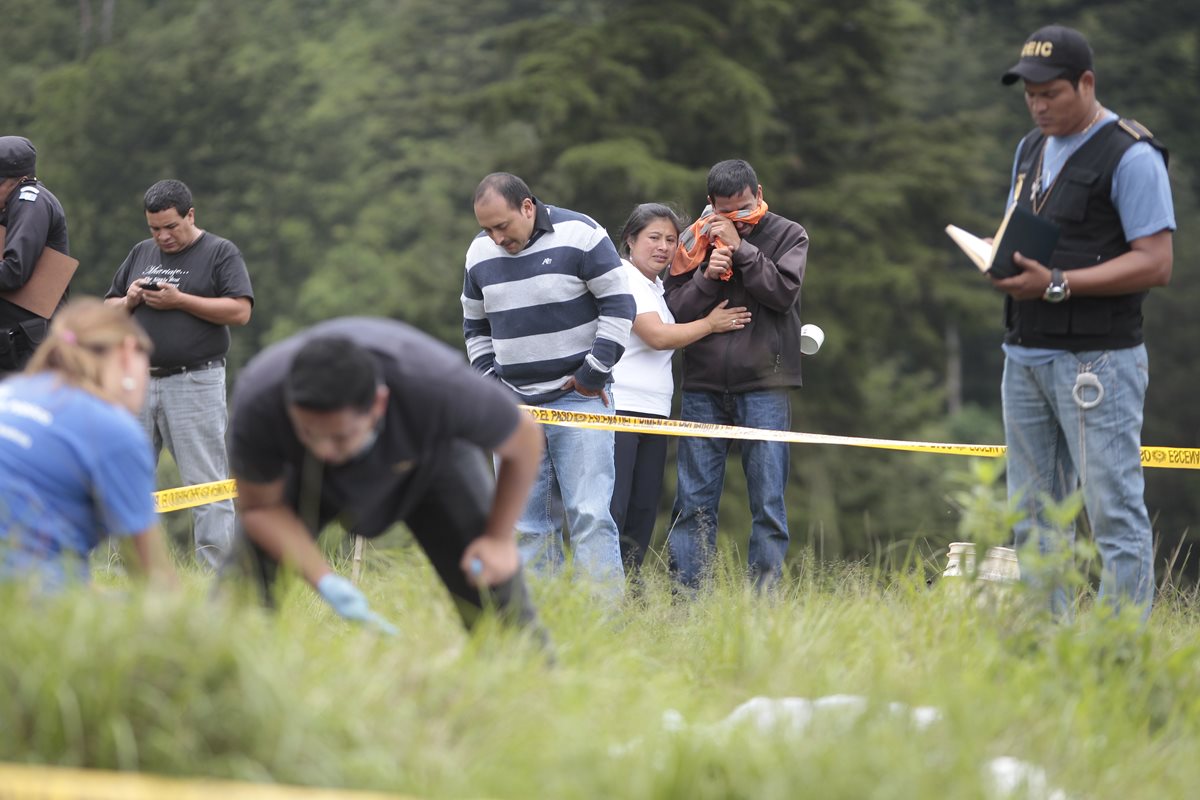 Las heridas por armas de fuego son las primeras en la lista de causa de muerte violenta.