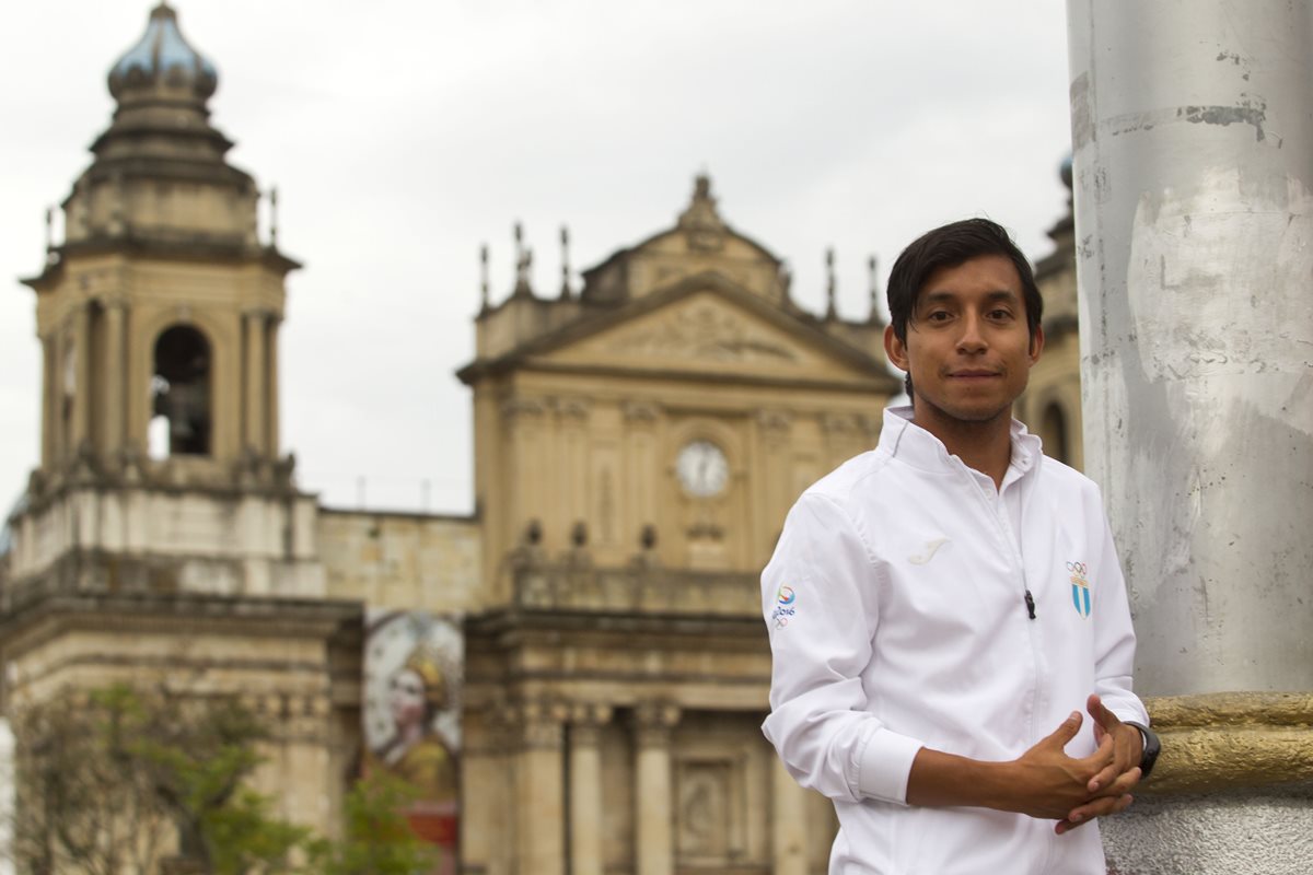 Juan Carlos Trujillo está preparado para representar con amor a Guatemala en Río. (Foto Prensa Libre: Norvin Mendoza)