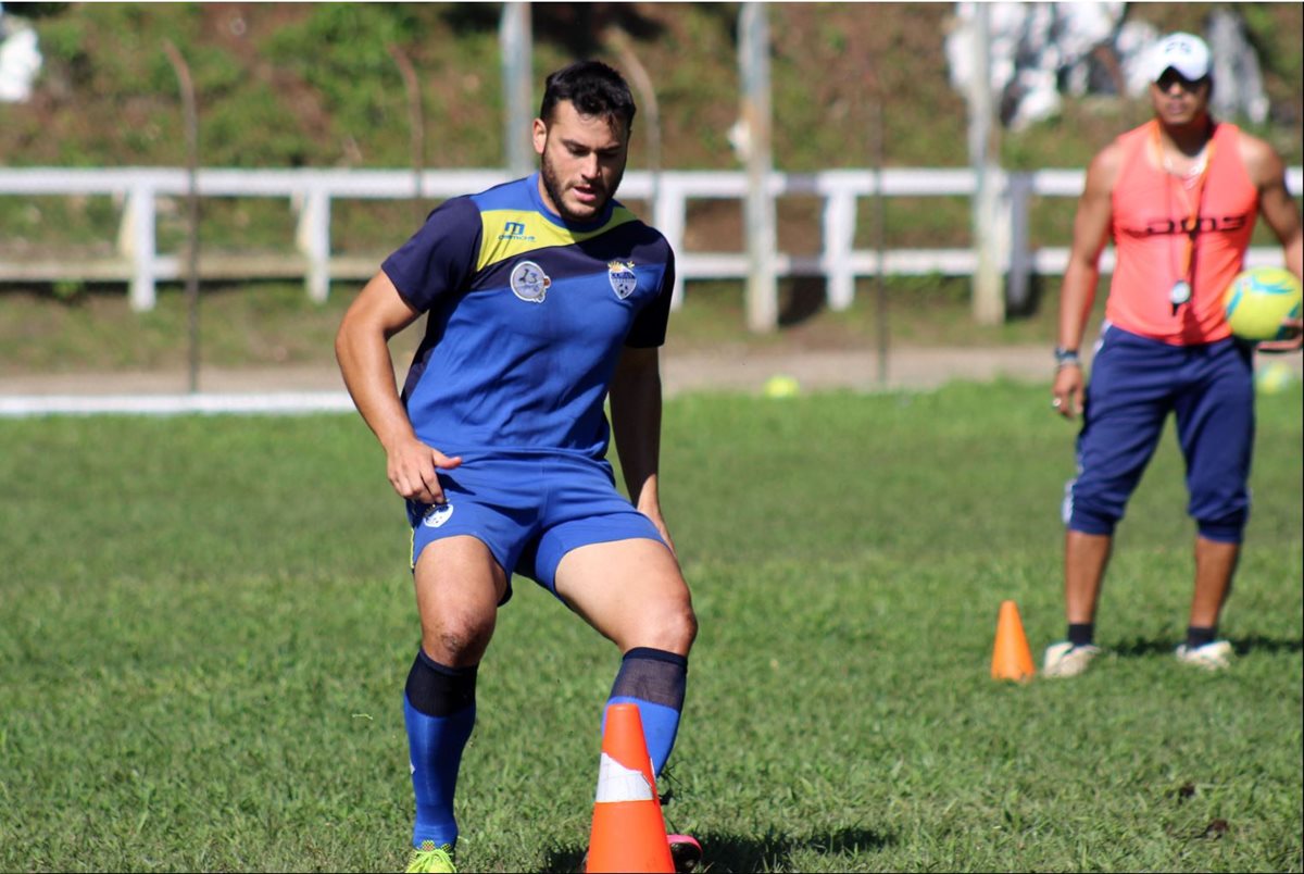 El uruguayo Ignacio Flores fue uno de los últimos refuerzos de Cobán Imperial para el Clausura 2018. (Foto Prensa Libre: Eduardo Sam).