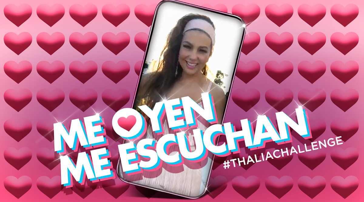 Thalía presentó un nuevo sencillo con su viral de redes sociales (Foto Prensa Libre: YouTube).