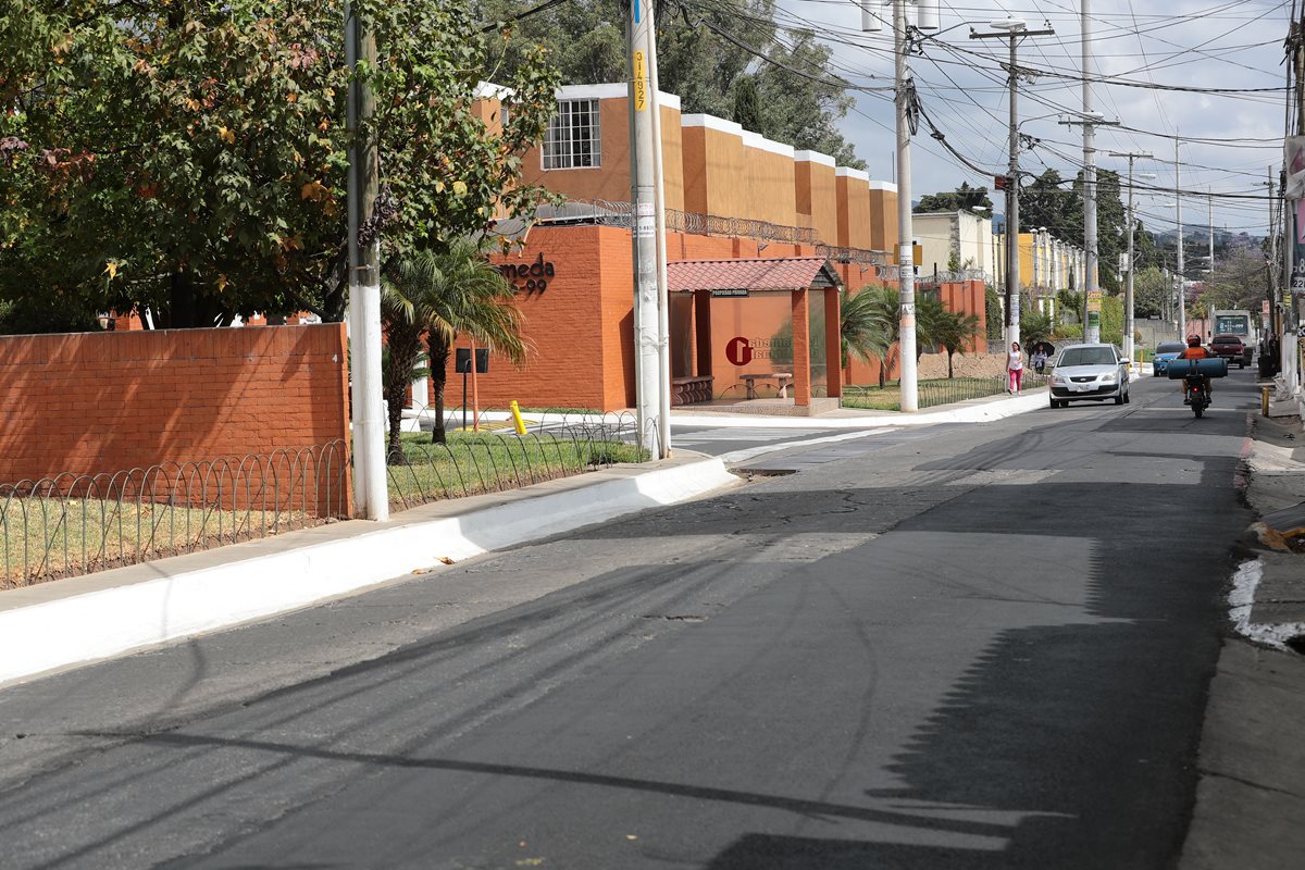 Una de las colonias del área El Encinal en la zona 7 de Mixco. (Foto Prensa Libre: Álvaro Interiano)