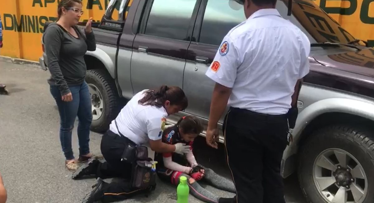 El incidente ocurrió dentro del estadio Los Cuchumatanes de Huehuetenango. (Foto Prensa Libre: Mike Castillo)