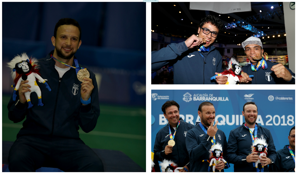 Los medallistas guatemaltecos recibirán su recompensa económica por las medallas conquistadas en Barranquilla. (Foto Prensa Libre: Hemeroteca PL)