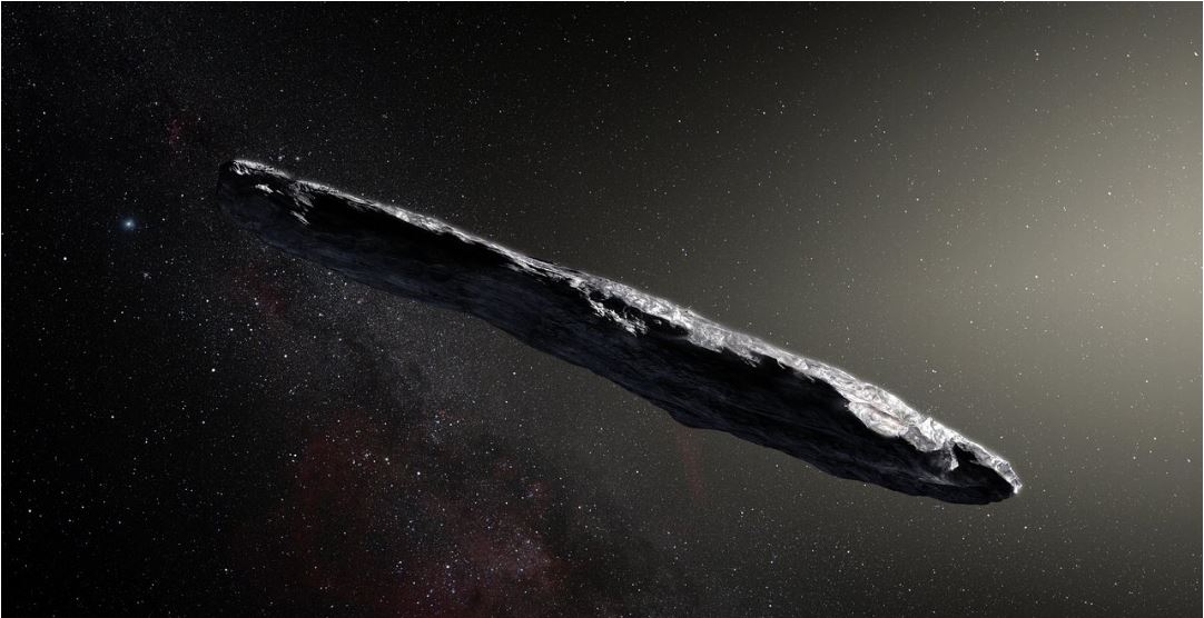 El Oumuamua fue el asteroide más extraño que se acercó a la Tierra en octubre del 2017. (Imagen artística: Nasa)